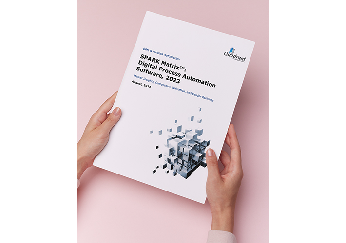 foto noticia Bonitasoft, posicionada como líder en la Matriz SPARK 2023 para Software de Automatización de Procesos Digitales por Quadrant Knowledge Solutions.